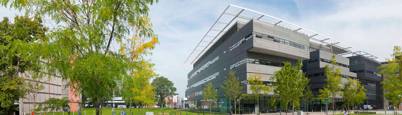 The Alan Turing building, home of the Photon Science Institute