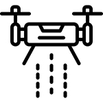 Unmanned aerial vehicles icon